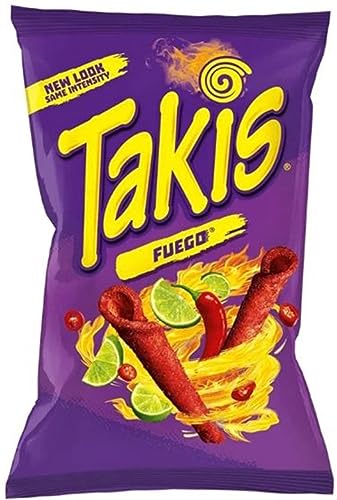 Takis Fuego Chili & Lime Chips (2x 140 Gramm) von Damsouq