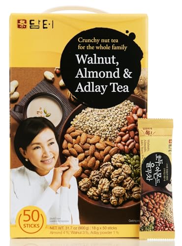 [HEALTH TEA] Korea Food Walnut Almond Job's Tears Tea 18g X 50t 호두 아몬드 율무차 by damtuh von damtuh