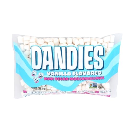 Mini Vegan Marshmallow, 10 Ounce (Pack of 6) von Dandies