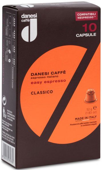 Danesi Classico Nespresso®*-kompatible Kapseln von Danesi Caffè