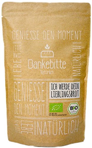 Bio Brot Backmischungen Krustenbrot "RoggXanne" - 850g Brot - vegan von Dankebitte Natürlich.