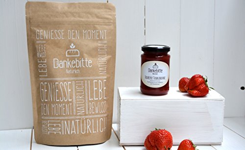 GeSCHENKset Fruchtig - Brot und Marmelade von Dankebitte