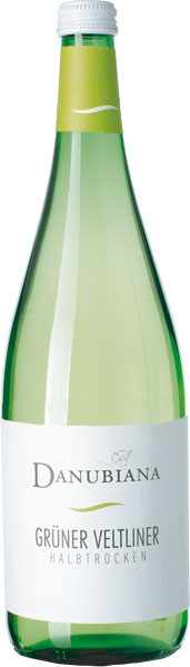 Grüner Veltliner Weißwein halbtrocken 1 l von Danubiana B.T. Bonyhad
