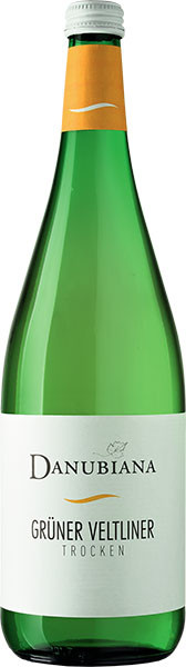 Grüner Veltliner Weißwein trocken 1 l von Danubiana B.T. Bonyhad