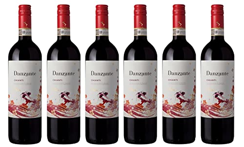 6x 0,75l - Danzante - Chianti D.O.C.G. - Toscana - Italien - Rotwein trocken von Danzante
