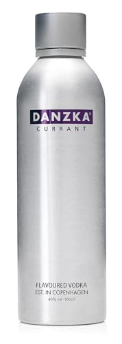 Danzka | Currant | Premium - Wodka | 1 x 1L | Aluminiumflasche | Skandinavisches Design | Copenhagen von Danzka