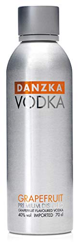 Danzka | Grapefruit | Premium - Wodka | 1 x 700ml | Aluminiumflasche | Skandinavisches Design | Copenhagen von Danzka