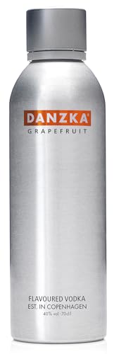 Danzka | Grapefruit | Premium - Wodka | 1 x 700ml | Aluminiumflasche | Skandinavisches Design | Copenhagen von Danzka