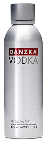 DANZKA EST. IN COPENHAGEN (0,7l) – Skandinavischer Premium Vodka – 6-fach destilliert mit 100% Korn – ideal für den Pur-Genuss und perfekt als Cocktail Basis – 40% Vol. von Danzka