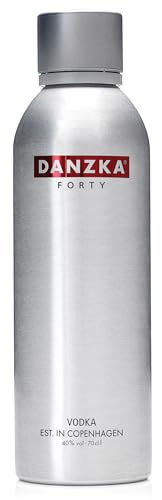 DANZKA EST. IN COPENHAGEN (0,7 L) – Skandinavischer Premium Vodka – 6-fach destilliert mit 100 % Korn – ideal für den Pur-Genuss und perfekt als Cocktail Basis – 40 % Vol. von Danzka