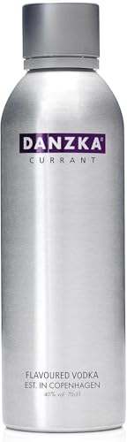 DANZKA EST. IN COPENHAGEN Currant (0,7l) – Skandinavischer Premium Vodka – 6-fach destilliert mit 100 % vollem Getreidekorn – ideal für den Pur-Genuss und perfekt als Cocktail Basis – 40 % Vol. von Danzka