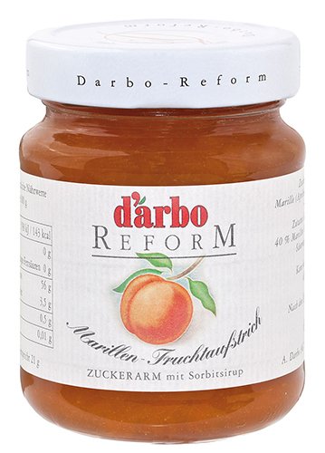 6x Darbo - Reform Marillen-Fruchtaufstrich - 330g von Darbo