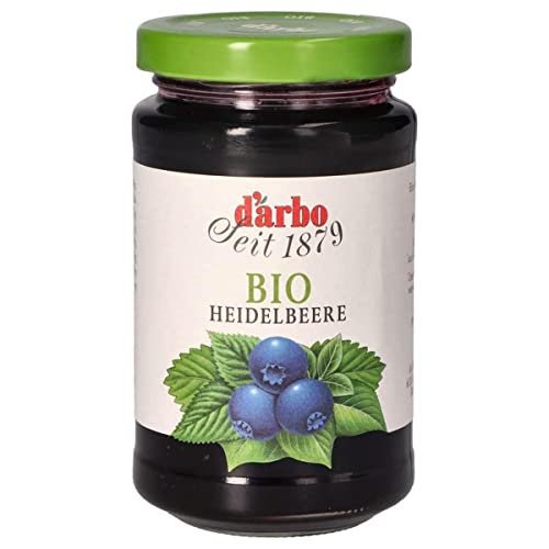 D'Arbo Bio Konfitüre Heidelbeere, 260 g D'Arbo Bio Konfitüre Heidelbeere, 260 g von Darbo