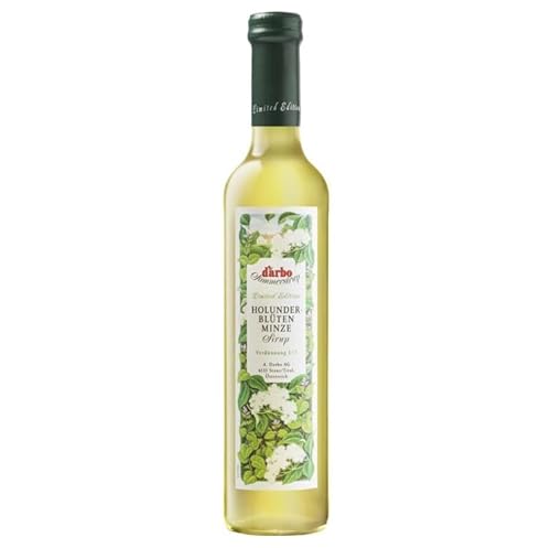 Darbo Holunder Minze Sirup - 0,5 l Darbo Holunder Minze Sirup - 0,5 l von Darbo