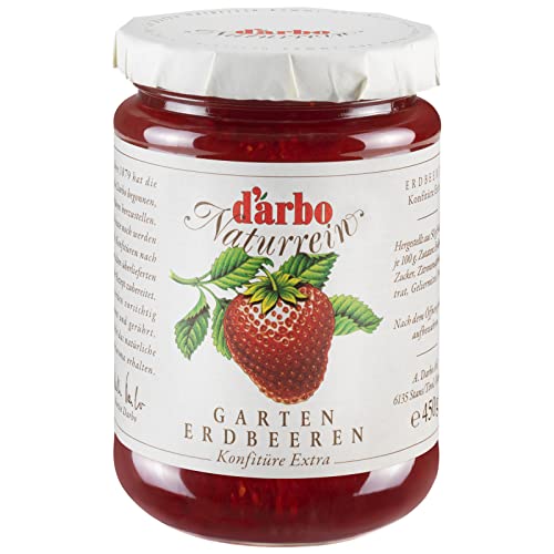 Darbo Naturrein Erdbeeren Konfitüre Extra, 450 g Glas Darbo Naturrein Erdbeeren Konfitüre Extra, 450 g Glas von Darbo