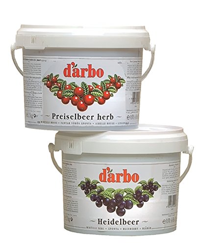 Fruchtaufstrich Heidelbeere 2 kg. - Darbo von D'Arbo