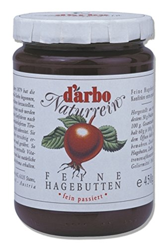 Konfitüre Extra Feine Hagebutte pass. 450 gr. - Darbo Naturrein von D'Arbo