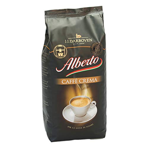 4 x Darboven Alberto Caffè Crema Kaffeebohnen 1kg 4 x Darboven Alberto Caffè Crema Kaffeebohnen 1kg von Fairtrade J.J.Darboven