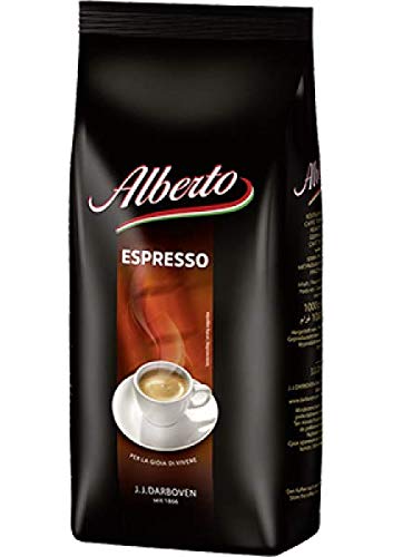 6 x Darboven Alberto Espresso Espressobohnen 1kg 6 x Darboven Alberto Espresso Espressobohnen 1kg von Fairtrade J.J.Darboven