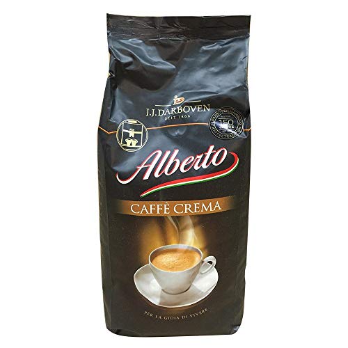 Darboven Alberto Kaffee Crema Bohnen, 1kg, 1er Pack (1 x 1 kg) von Darboven