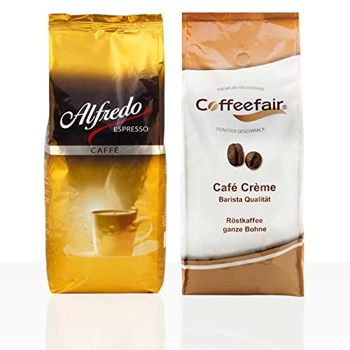 Darboven Alfredo Caffe Creme 6 x 1kg + Coffeefair Cafe Creme Alternative 1kg Darboven Alfredo Caffe Creme 6 x 1kg + Coffeefair Cafe Creme Alternative 1kg von Fairtrade J.J.Darboven