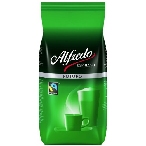 Darboven Alfredo Espresso Futuro - 6 x 1kg ganze Bohne Fairtrade von Darboven