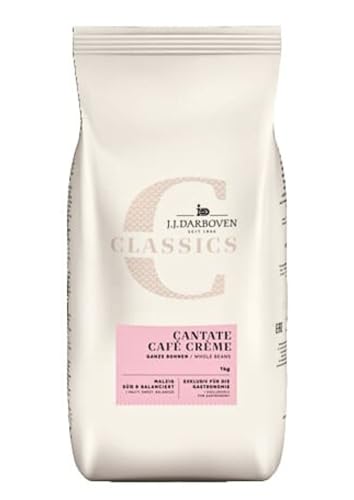 Darboven Cantate Cafe Creme - 1kg ganze Kaffee Bohne von Darboven