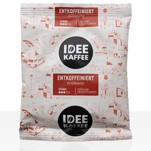 Kannenportionen IDEE Entkoffeiniert 100 x 60g gemahlen Kannenportionen IDEE Entkoffeiniert 100 x 60g gemahlen von Fairtrade J.J.Darboven