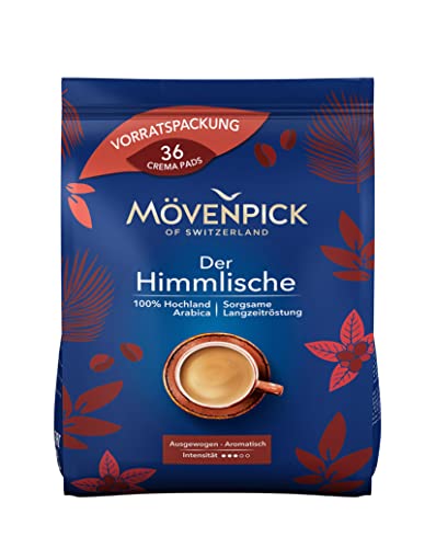 Kaffeepads DER HIMMLISCHE von Mövenpick, 6x36 Stück von Fairtrade J.J.Darboven