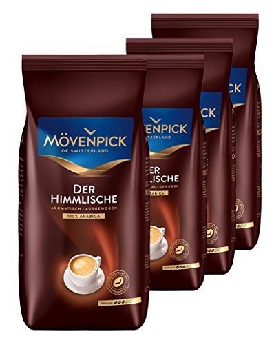 J.J. Darboven Mövenpick der Himmlische Kaffeebohnen, 12x1000g Bohne J.J. Darboven Mövenpick der Himmlische Kaffeebohnen, 12x1000g Bohne von Fairtrade J.J.Darboven