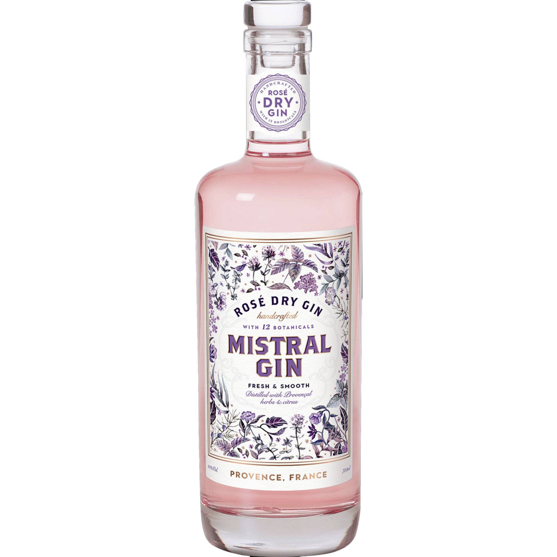 Mistral Gin, 40 % Vol,  0,5l, Spirituosen von Dare+Drink by EMB 04088B, Alpes de Haute Provence, France
