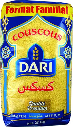 Dari Couscous (aus Marokko, Premium, schnelle Zubereitung) 1er Pack (1 x 2 kg) von Dari