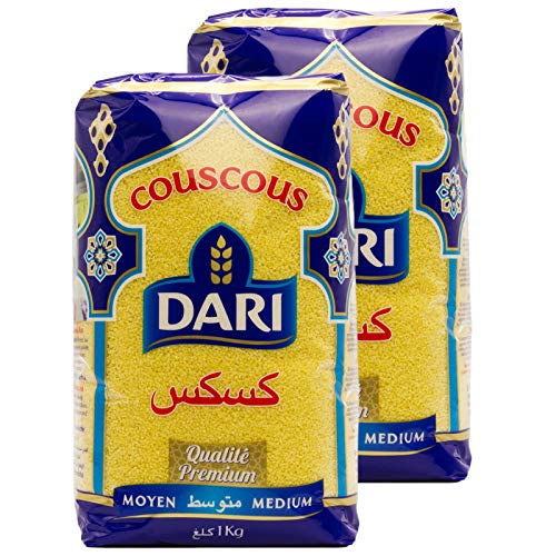 Dari - Couscous Mittel - Kuskus aus Marokko im 2er Set á 1 kg von Dari