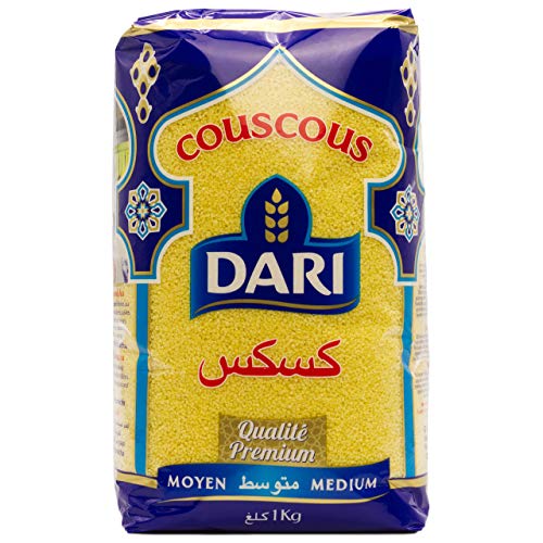 Dari - Premium Couscous Mittel - Kuskus aus Marokko in 1 kg Packung von Dari
