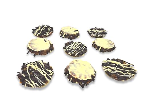 Lakritz Florentiner 280g ca. 20 Stück Florentiner Keks mit Lakritze handgemacht von Das Keks-Backstübchen