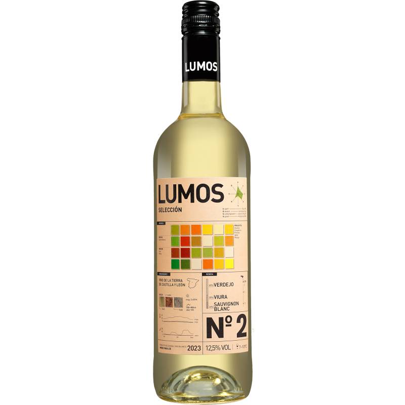 LUMOS No.2 Blanco 2023  0.75L 12.5% Vol. Weißwein Trocken aus Spanien von Das Lumos-Projekt