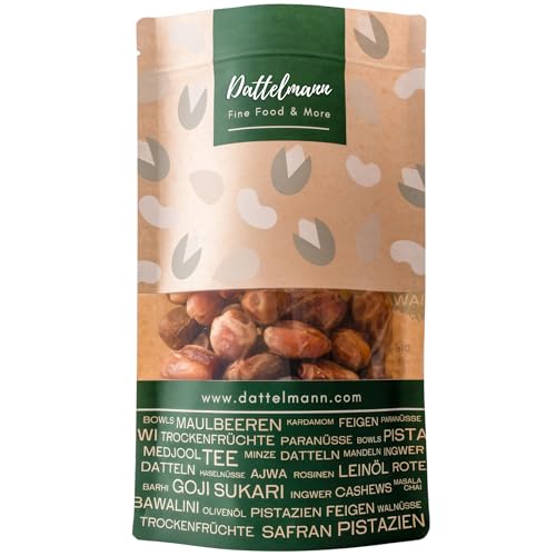 Segai Datteln 800g – seltene Dattel-Delikatesse in Premium-Qualität, weich & süß, naturbelassen, ideal als Snack, zum Backen, Kochen & für Smoothies, Dattelmann von Dattelmann Fine Food & More