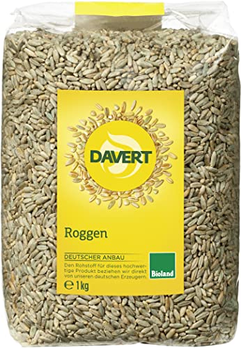 Davert Roggen Bioland, 1kg (1 x 1 kg) von Davert