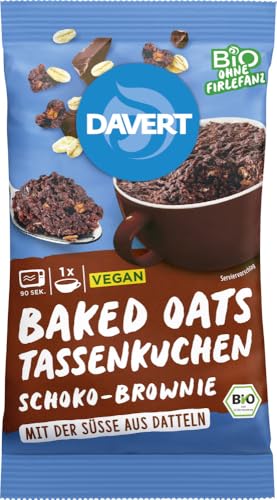 Baked Oats Tassenkuchen Schoko-Brownie 71g 2 x 71 gr Baked Oats Tassenkuchen Schoko-Brownie 71g 2 x 71 gr von Davert