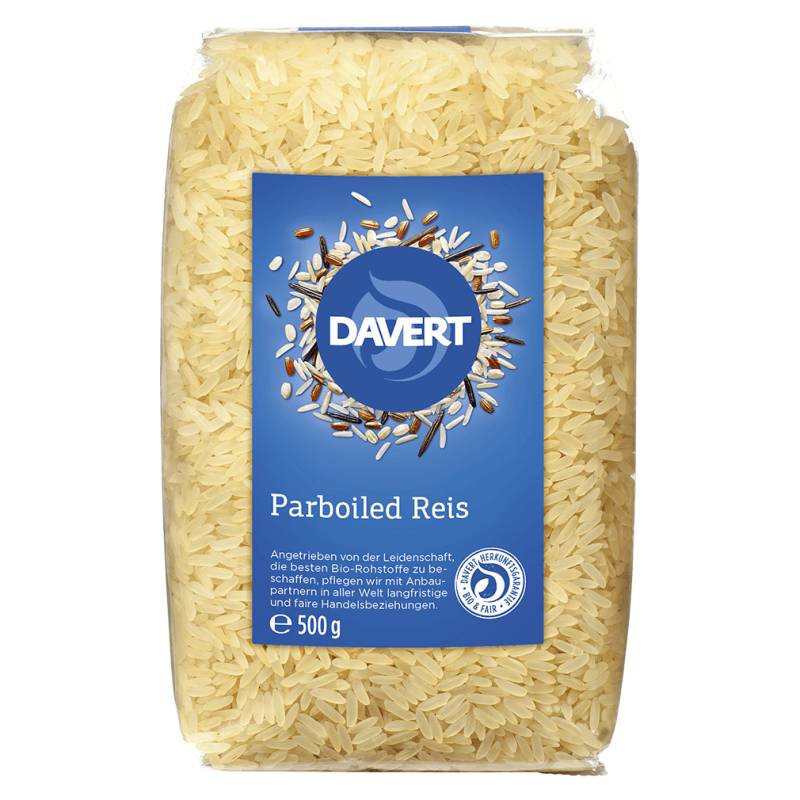 Bio Parboiled Reis von Davert