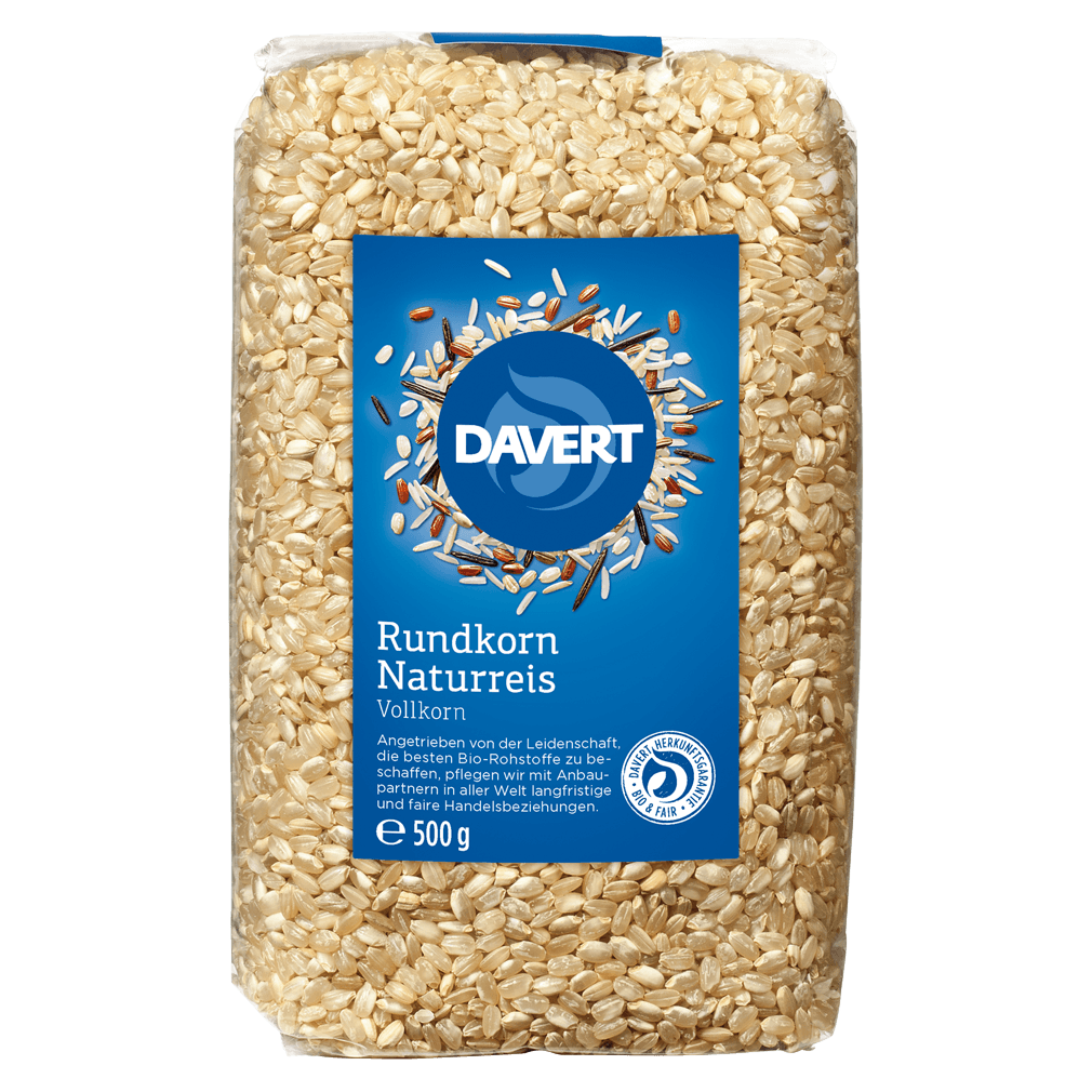 Bio Rundkorn-Naturreis Bio Rundkorn-Naturreis von Davert