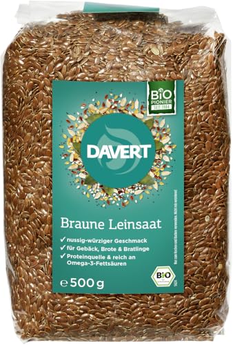 Braune Leinsaat 500g 18 x 500 gr Braune Leinsaat 500g 18 x 500 gr von Davert