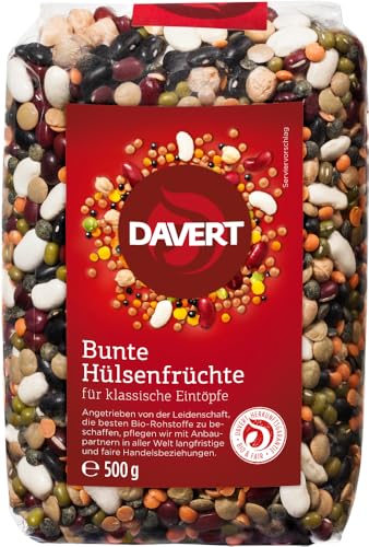 Bunte Hülsenfrüchte 500g 12 x 500 gr Bunte Hülsenfrüchte 500g 12 x 500 gr von Davert