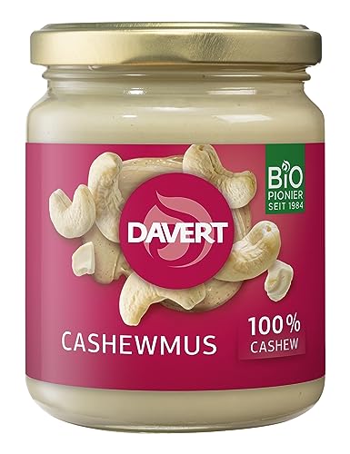 DAVERT Aufstrich, Bio Cashewmus, 250g (3er Pack) von Davert