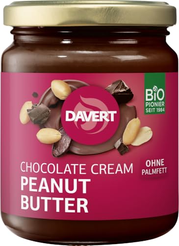 Schoko Erdnuss Aufstrich 6 x 250 gr von Davert