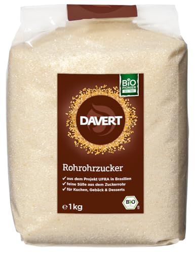 DAVERT: Rohrohrzucker UFRA 1kg von Davert