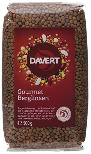 Davert Berglinsen, 4er Pack (4 x 500 g) - Bio von Davert