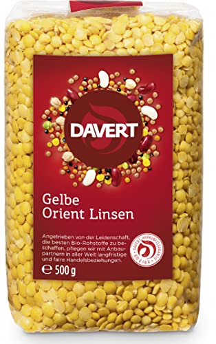 Davert Bio Gelbe Orient Linsen (2 x 500 gr) von Davert