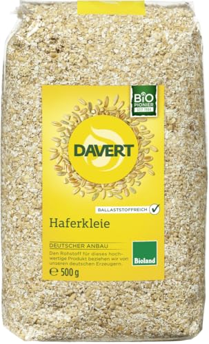 Davert Haferkleie Bioland (6 x 500 gr) von Davert