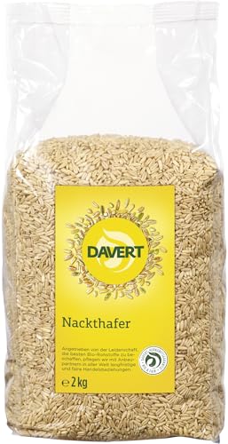 Davert Bio Nackthafer 2kg (6 x 2 kg) von Davert